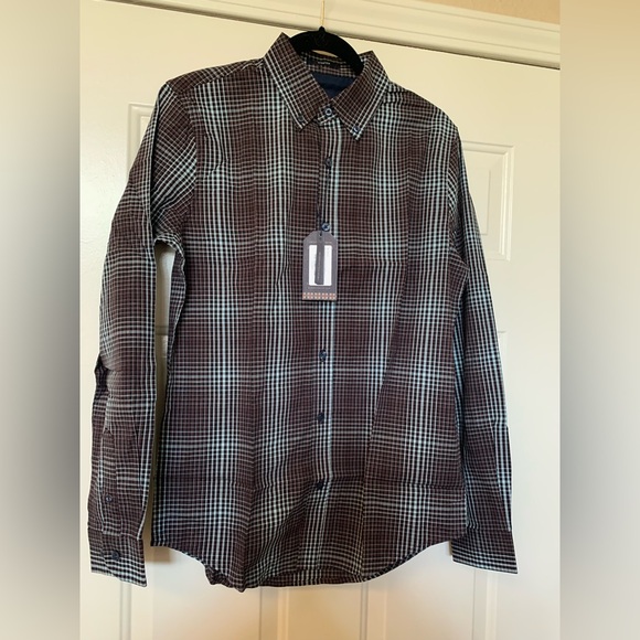 BEN SHERMAN Plaid Shirt NWT 🌴 - Picture 1 of 9
